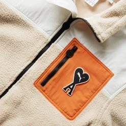 Puma X AMI SHERPA JACKET -helmut shop pumaXAMISHERPAJACKETLIGHTSANDM53599867 3