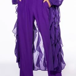 PURPLE RAIN TROUSER 10 PURPLE RAIN TROUSER -helmut shop purple rain trouser purple 2 2