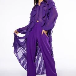 PURPLE RAIN TROUSER 11 PURPLE RAIN TROUSER -helmut shop purple rain trouser purple 3 3