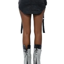 RANGER CAMO MINI SKIRT -helmut shop ranger camo mini skirt black multi 12 12