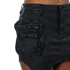 RANGER CAMO MINI SKIRT -helmut shop ranger camo mini skirt black multi 13 13
