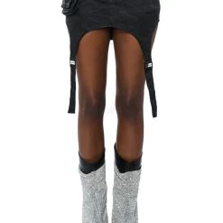 RANGER CAMO MINI SKIRT -helmut shop ranger camo mini skirt black multi 9 9