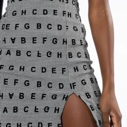 READ BETWEEN THE LINES HIGH RISE MINI SKIRT -helmut shop read between the lines high rise mini skirt grey multi 8 8