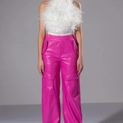 REAL OSTRICH FEATHER TOP IN WHITE -helmut shop real ostrich feather top in white white 3 3