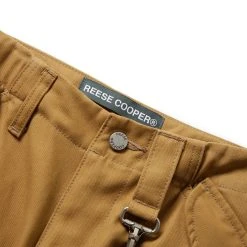 Reese Cooper BRUSHED COTTON CANVAS CARGO PANTS 9 Reese Cooper BRUSHED COTTON CANVAS CARGO PANTS -helmut shop reesecooperBRUSHEDCOTTONCANVASCARGOPANTSWHEAT32TS00087 3
