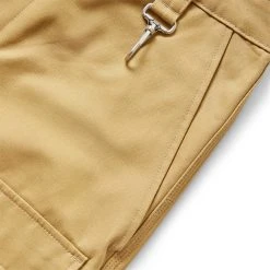 Reese Cooper BRUSHED COTTON CANVAS FRONT POCKET PANT -helmut shop reesecooperBRUSHEDCOTTONCANVASFRONTPOCKETPANTWHEAT32TS00096 4