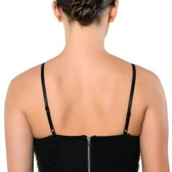 RICH WITH JEWELS CROP TANK TOP -helmut shop rich with jewels crop tank top black white 7 7 c1