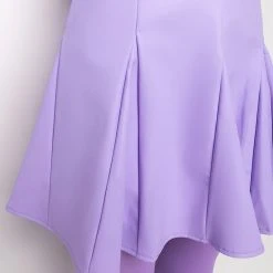 RIO SUPER STRETCH MINI SKIRT -helmut shop rio super stretch mini skirt light purple 11 11