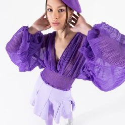 RIO SUPER STRETCH MINI SKIRT -helmut shop rio super stretch mini skirt light purple 5 5