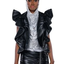 RIPPLE PU VEST -helmut shop ripple pu vest black 1 1 c1 c1