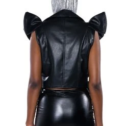 RIPPLE PU VEST -helmut shop ripple pu vest black 7 7 c1 c1