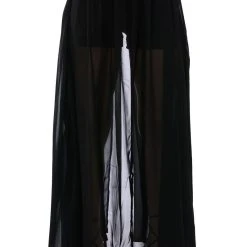 ROMANTIC STROLL MAXI SKORT -helmut shop romantic stroll maxi skort black 5 5