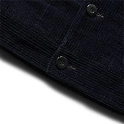 RRL FARWELL CORDUROY VARSITY JACKET -helmut shop rrlFARWELLCORDUROYVARSITYJKTBLKDEEPNVYM782890786001 4