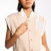 RUELA PARIS VARSITY VEST -helmut shop ruela paris varsity vest ivory 1 1