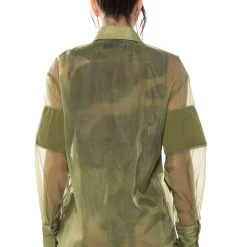 SAGE BUTTON DOWN SHIRT -helmut shop sage button down shirt green 5 5