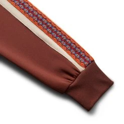 Sasquatchfabrix LACE TAPE TRACK JACKET -helmut shop sasquatchfabrixLACETAPETRACKJACKETBROWNS22AW JKL 01403 4