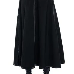 SECRET ADMIRER DENIM MAXI SKIRT -helmut shop secret admirer denim maxi skirt black 8 8