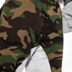 SELFISH HEART CAMO COLOR BLOCKED JOGGERS -helmut shop selfish heart camo color blocked joggers green multi 6 6
