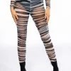 SET YOU STRAIGHT MESH LEGGING -helmut shop set you straight mesh legging black white 1 1