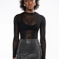 SHE'S GOTTA HAVE IT MESH BODYSUIT -helmut shop shes gotta have it mesh bodysuit black 5 5