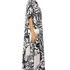 SHE'S RICH OVERSIZED SATIN JUMPSUIT IN MULTI -helmut shop shes rich oversized satin jumpsuit multi 3 3