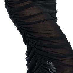 SIMPLE BLISS MESH MAXI SKIRT -helmut shop simple bliss mesh maxi skirt black 8 8