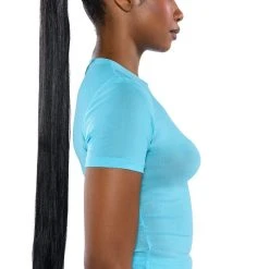 SIMPLE BLISS MESH TOP -helmut shop simple bliss mesh top blue 5 5