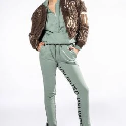 SKY'S THE LIMIT OVERSIZED HALF ZIP SWEATSHIRT -helmut shop skys the limit oversized half zip sweatshirt light green 4 4