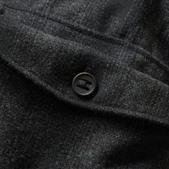 South2 West8 TENKARA SHIRT JACKET -helmut shop south2west8TENKARASHIRTCHARCOALMLQ674 10