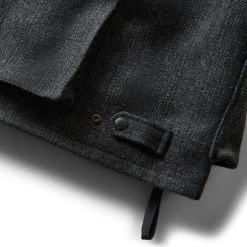 South2 West8 TENKARA SHIRT JACKET -helmut shop south2west8TENKARASHIRTCHARCOALMLQ674 3