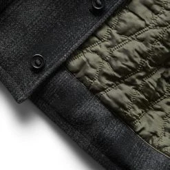 South2 West8 TENKARA SHIRT JACKET -helmut shop south2west8TENKARASHIRTCHARCOALMLQ674 7