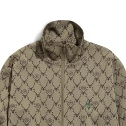 South2 West8 TRAINER JACKET -helmut shop south2west8TRAINERJACKETKHAKISKP892 2