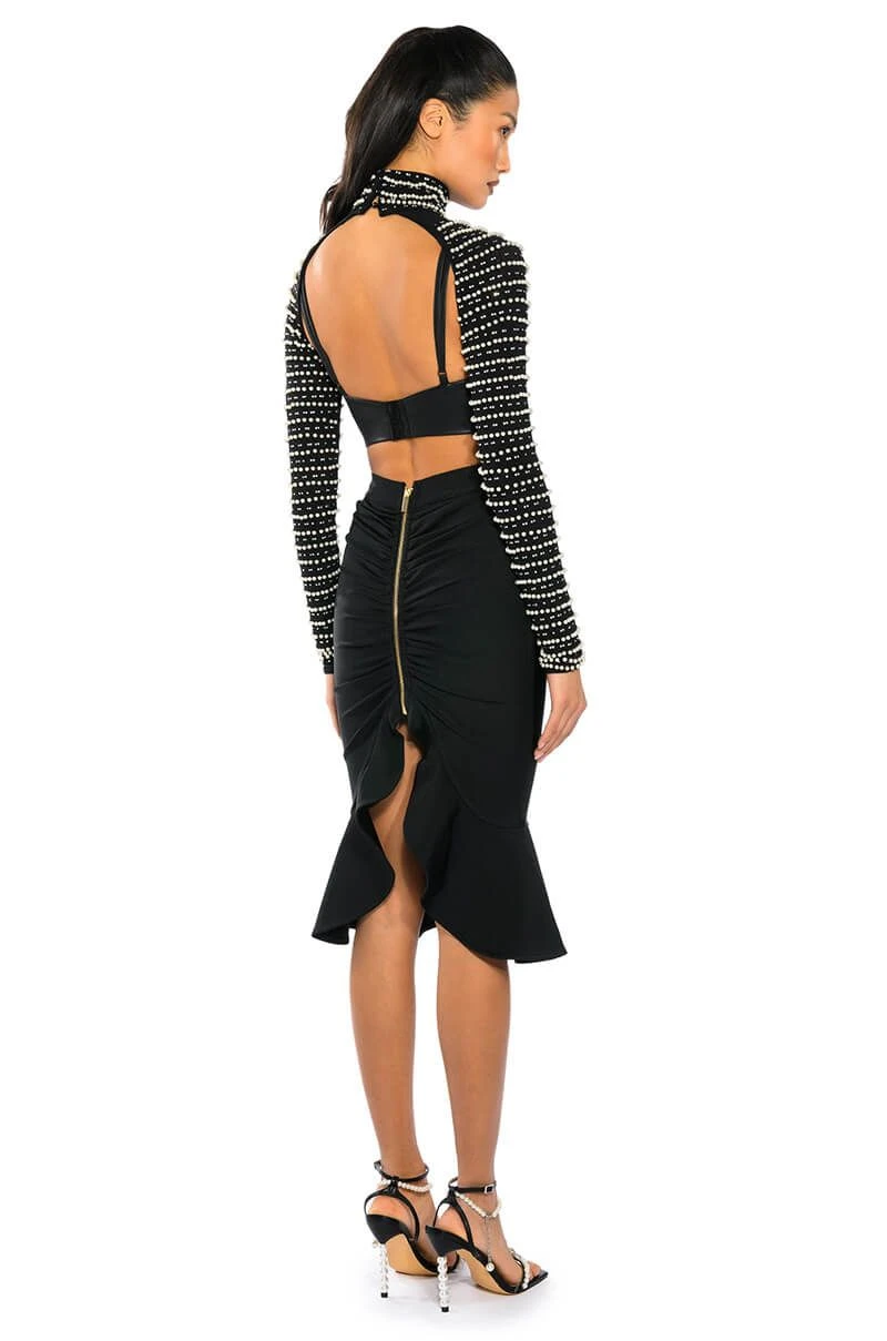 STELLA BEADED ULTRA CROP TURTLENECK LAYERING TOP 6 STELLA BEADED ULTRA CROP TURTLENECK LAYERING TOP - Image 4