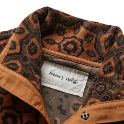 Story Mfg. POLITE PULLOVER -helmut shop storymfgPOLITEPULLOVERBURNTORANGEAJRAKSPP OAOP 6