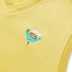 Stüssy FLEECE VEST -helmut shop stussyFLEECEVESTYELLOWS118483 3