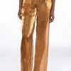 SUN KISSED SHIMMER TROUSER -helmut shop sun kissed shimmer trouser gold 1 1