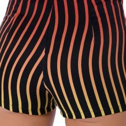 SUNSET ROAD STRIPE SHORT -helmut shop sunset road stripe short black multi 6 6