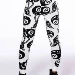 SWEET LUCK SWEATER LEGGING -helmut shop sweet luck sweater legging white black 5 5