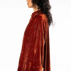 SWEET TALK BUTTON UP -helmut shop sweet talk button up rust 4 4