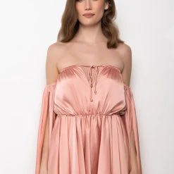 TAKE YOU THERE OFF THE SHOULDER ROMPER -helmut shop take you there off the shoulder romper mauve 3 3