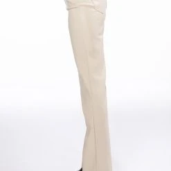 TE QUIERO HIGH RISE VEGAN LEATHER STRAIGHT LEG PANTS IN IVORY 15 TE QUIERO HIGH RISE VEGAN LEATHER STRAIGHT LEG PANTS IN IVORY -helmut shop te quiero high rise vegan leather straight leg pants in ivory ivory 6 6