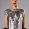 THE LOVERS HIGH SHINE CHAINMAIL TOP