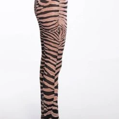 THE REALEST SIDE ZIP MESH LEGGING -helmut shop the realest side zip mesh legging multi 4 4