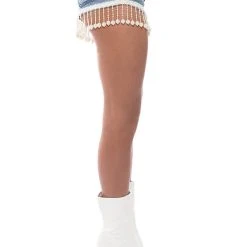 THE WORLD IS YOUR OYSTER PEARL TRIM DENIM SHORTS -helmut shop the world is your oyster pearl trim denim shorts medium blue denim 5 5