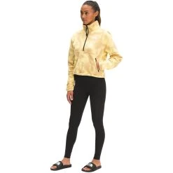 The North Face W PRINTED TKA ATTITUDE 1/4 ZIP FLEECE -helmut shop thenorthfaceWPRINTEDTKAATTITUDE14ZIPFLEECEPALEBANANARETRODYEPRINTSNF0A7QEP53T 4