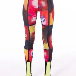 THINKING OF A PLACE MESH LEGGING -helmut shop thinking of a place mesh legging multi 3 3