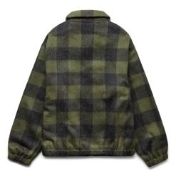Thisisneverthat BRUSHED CHECK ZIP JACKET 7 Thisisneverthat BRUSHED CHECK ZIP JACKET -helmut shop thisisneverthatBURSHEDCHECKZIPJACKETOLIVESTN223ROWLS01 2