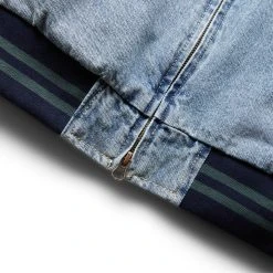 Thisisneverthat DENIM VARSITY JACKET -helmut shop thisisneverthatDENIMVARSITYJACKETLIGHTBLUESTN223DOWHS01 3