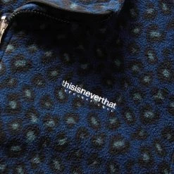 Thisisneverthat INTL. FLEECE JACKET -helmut shop thisisneverthatINTL.FLEECEJACKETLEOPARDBLUESTN223FOWLS01 3