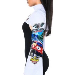 TO THE RACES ULTRA CROP TURTLENECK SWEATSHIRT -helmut shop to the races ultra crop turtleneck sweatshirt heather grey 5 5